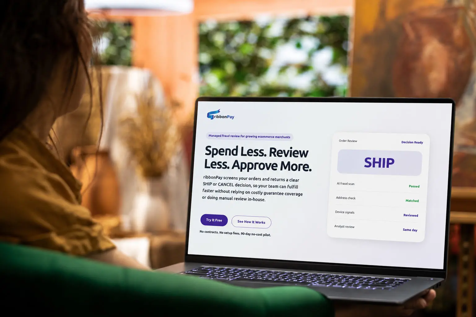 ribbonPay SaaS preview